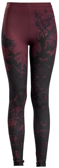 Black Premium by EMP Leggings - Built For Comfort - XS til 5XL - Damer - svart-rød