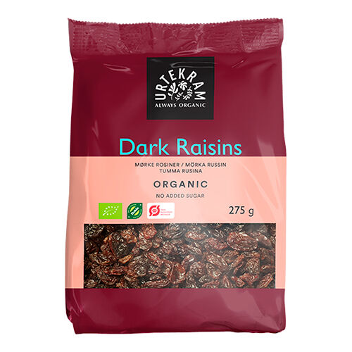 Urtekram Mørke Rosiner 275g