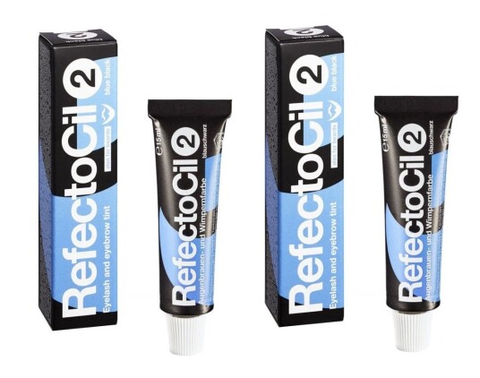 RefectoCil 2 x Eyelash and Eyebrow Color Blue Black 2