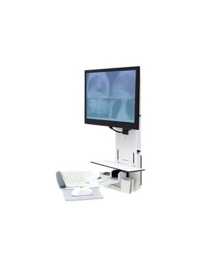 Ergotron StyleView Sit-Stand Vertical Lift Patient Room