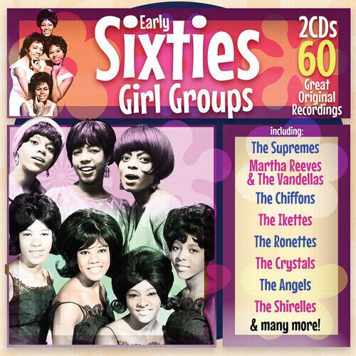 MediaTronixs Various Artists : Early Sixties Girl Groups CD 2 discs (2019) Pre-Owned