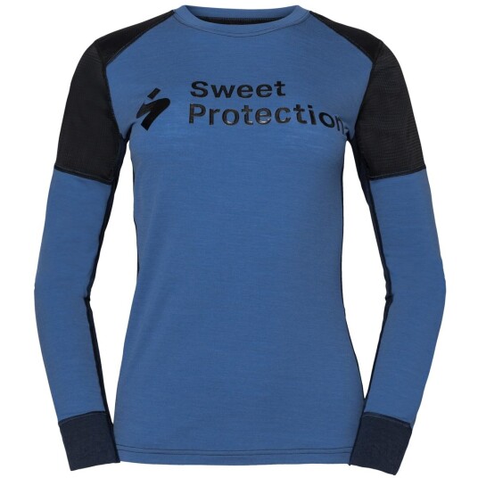 Sweet Protection Hunter Merino Hybrid Ls Jersey W Light Blue M