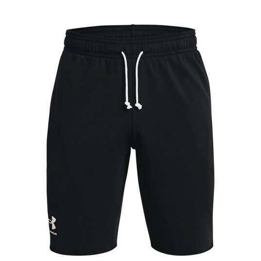 UA Rival Terry Shorts, Black Svart Small