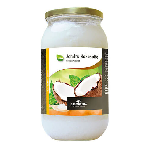 Cosmoveda Jomfru Kokosolje 1 Liter