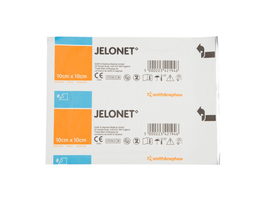 Jelonet Steril vaselinkompress 10x10 cm 10 stk.