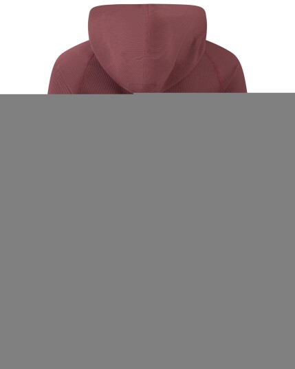 Eivy Icecold Hood Rib Top W Wine (Storlek S)