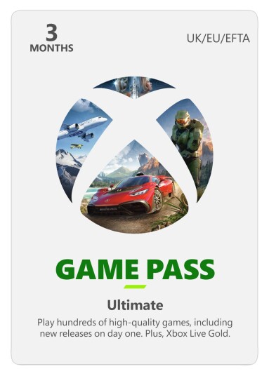 Xbox Game Pass Ultimate 3 Month Subscription