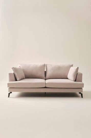 Jotex VILLACH sofa 3-seter Greige 1652164-01-0 1652153-03-0