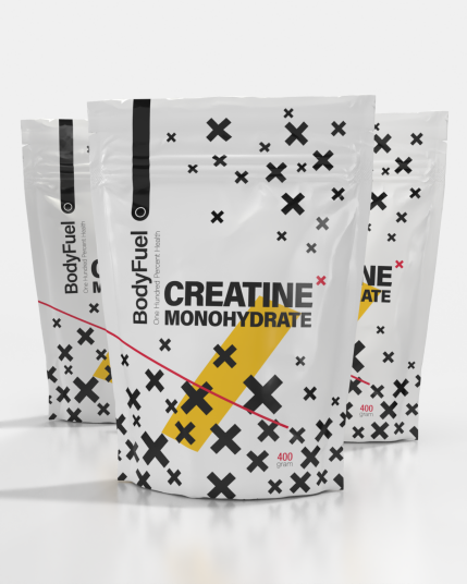 BodyFuel Creatine Monohydrate 3x400g - TREPAKNING