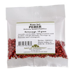 Natur Drogeriet Natur-Drogeriet Pepper Rosa Hel 10g