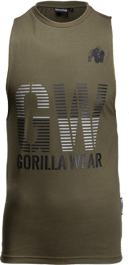 Gorilla Wear Dakota Sleeveless T-shirt Grønn - T-skjorte