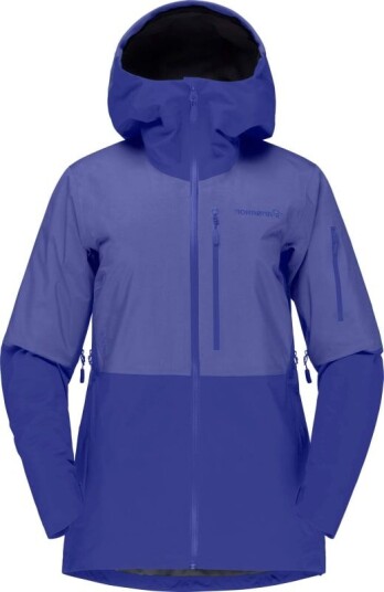 Norrøna Women's Lofoten GORE-TEX Jacket XS, Violet Storm/Royal Blue