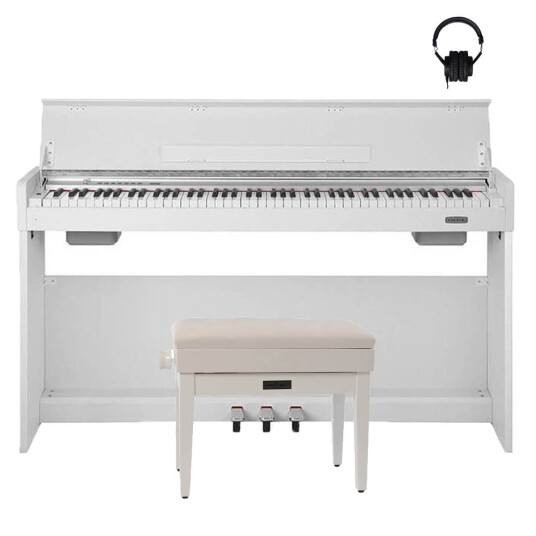 Nux WK-310 WH el-piano pakke, hvit