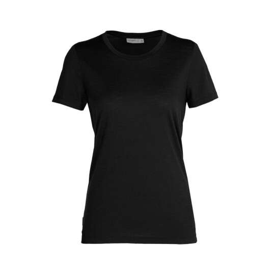 Icebreaker Women's Merino Tech Lite II Short Sleeve T-Shirt Sort L Woman