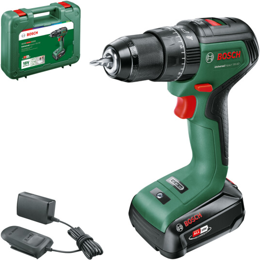 BOSCH SLAGDRILL UNIVERSALIMPACT 18V-60 1X2,0AH