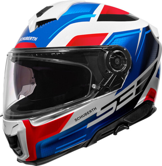 Schuberth S3 Storm Hjelm S Hvit Rød Blå