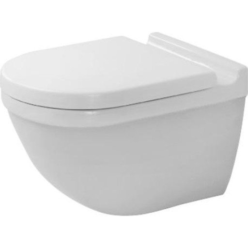 Duravit Starck 3 Vegghengt toalett 360x540 mm. m/skjult feste, Wondergliss