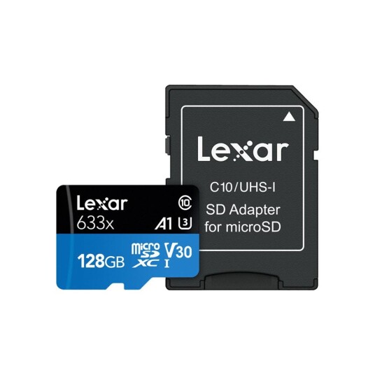 Lexar microSD minnekort til Reolink viltkamera - 128GB V30