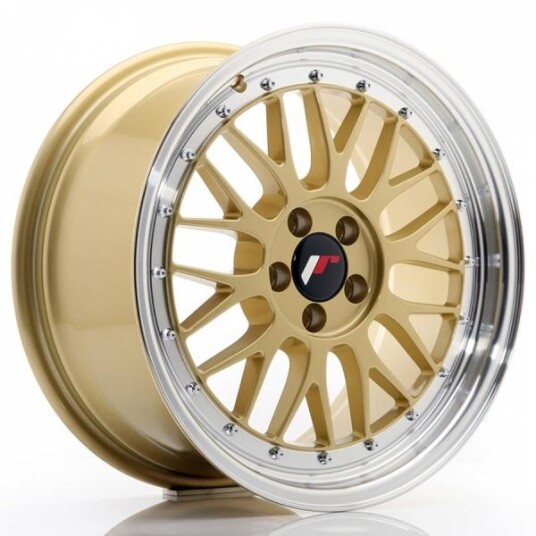 Japan Racing Jr23 Gold Machined Lip 8.5x18 5x100 ET35 B74.1