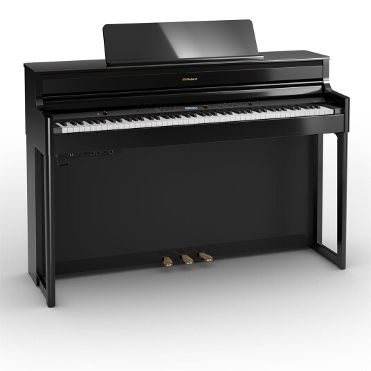 Roland Hp704 Pe Digital Piano Polert Svart