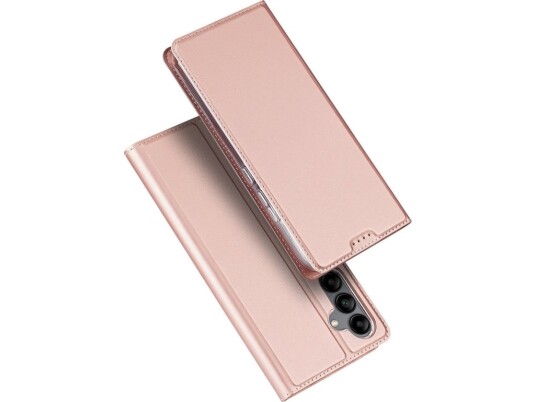 Dux Ducis Dux Ducis Skin Pro-Deksel Til Samsung Galaxy A34 5G Flip Cover Kortlommebokstativ Rosa