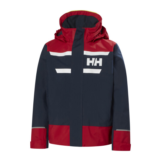 Helly Hansen Salt Port 2.0 Jacket, seilerjakke, junior 12 597 NAVY