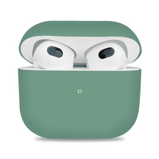 INCOVER Apple AirPods (3. gen.) Silikon Deksel Pine Needle Grønn