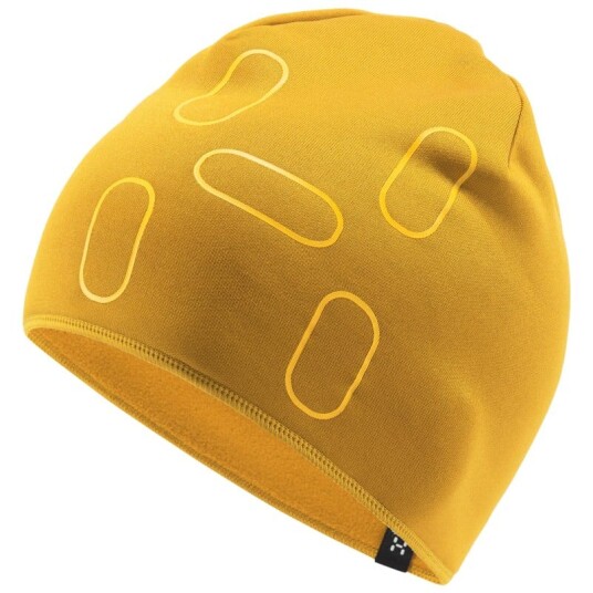 Haglöfs Fanatic Print Beanie S/M, Autumn Leaves/Pumpkin Yellow