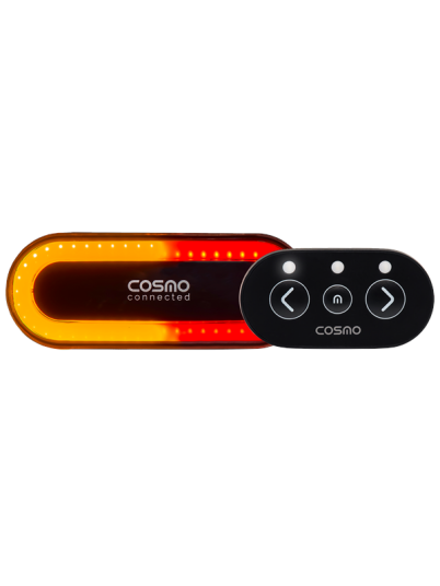 Cosmo helmet light for bike & e-scooters