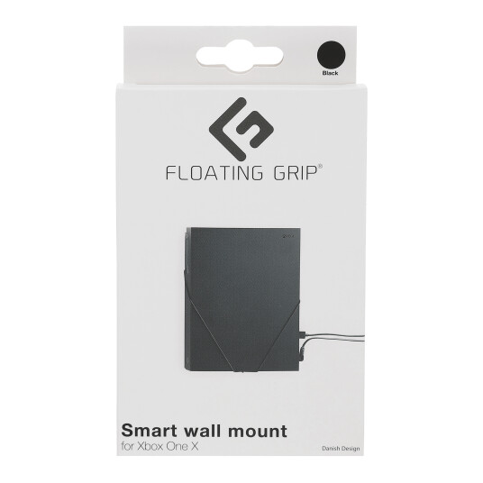 Floating Grip Xbox One X wall mount Black