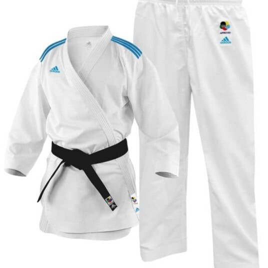 Adidas Karate Karate Gi Adidas Adizero Wkf K0 Hvit