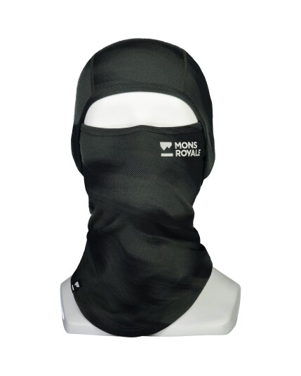 Mons Royale Santa Rosa Merino Flex 200 Balaclava Rosin Motion