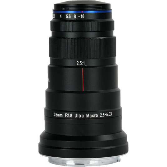 Laowa 25mm f/2.8 2.5-5X Ultra-Macro for Canon RF