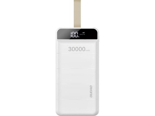 Ekstern Batteristrømbank Dudao K8s+ 2Xusb-A/Type-C 30000Mah Hvit (Dudao_20210714101957)