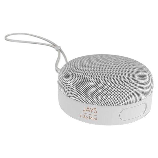 JAYS s-Go Mini Trådløs Bluetooth Høyttaler Hvit