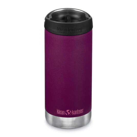 Klean Kanteen TKWide 355ml (Café Cap) OneSize, Purple Potion