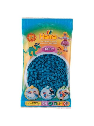 Hama Ironing Beads - Petrol Blå (83) 1000pcs.