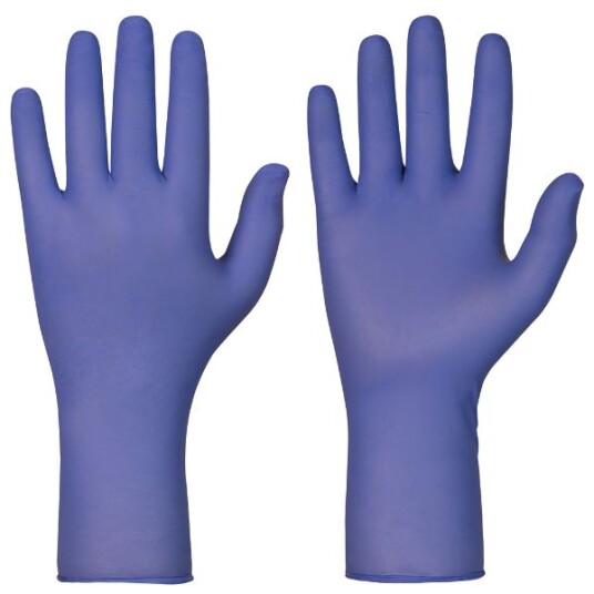 Granberg Magic Touch Soft Nitrile 29,5 cm lang, Engangshansker, Indigo Blue, 100x10 stk., SGR-114-615 M