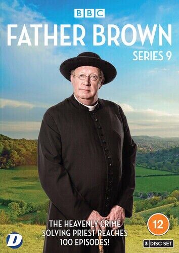 Father Brown: Series 9 DVD 2022 Mark Williams cert 12 3 discs Englist Brand New