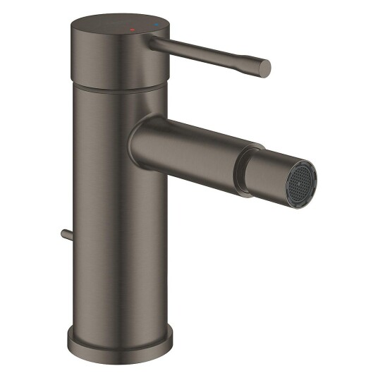 Grohe Essence bidétbatteri Med bunnventil, Brushed Hard Graphite