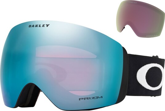 Oakley Flight Deck L C/Matte Black W/Prizm Snow Sapphire  Prizm Hi Pink Iridium L