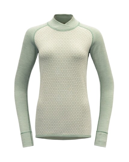 Devold Kvitegga Merino 230 Cros Neck W Raw White (Storlek XS)