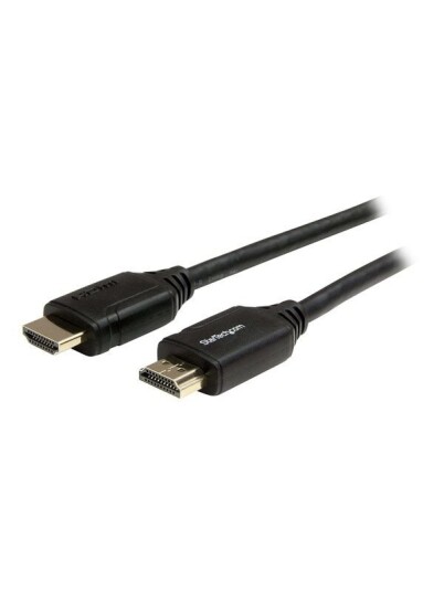 StarTech.com 1m 3 ft Premium High Speed HDMI Cable with Ethernet - 4K 60Hz - HDMI med Ethernet-kabel - 1 m