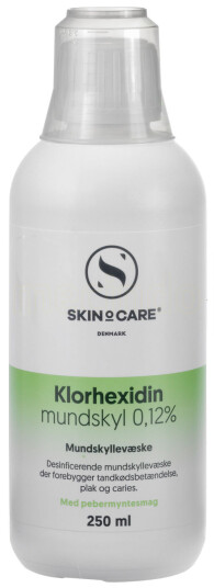 SkinOcare Klorhexidin mundskyl 0,12%  250ml