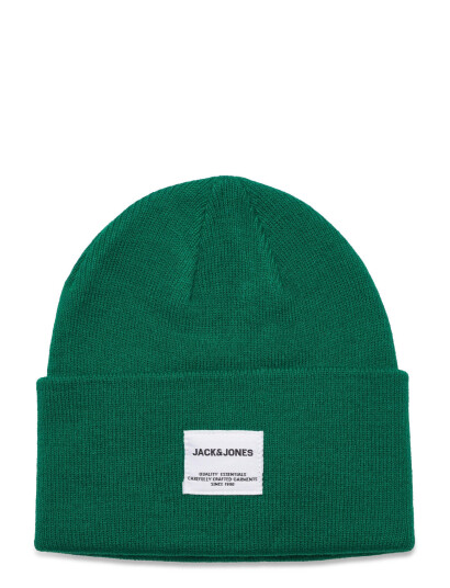 Jack & Jones Jaclong Knit Beanie Jnr Green Jack & J S LUSH MEADOW L/XL