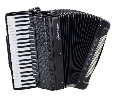 Startone Piano Accordion 120 IV Svart