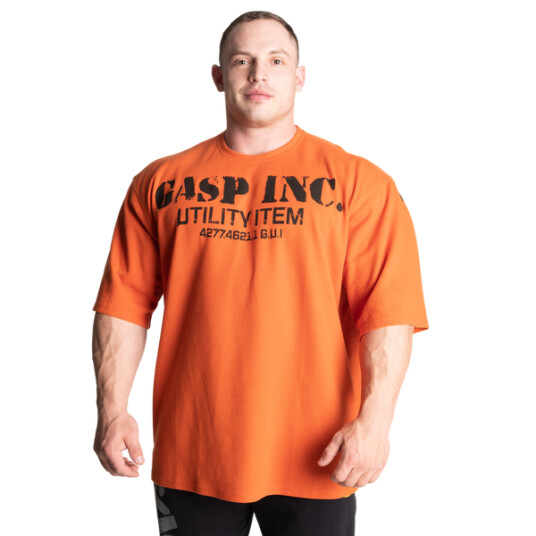 Gasp Iron Thermal tee, oransje t-skjorte