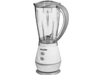 Mesko MS 4060 Blender, Stand, Power 500 W, 2 speeds, Plastic jar 1 L, White/Grey