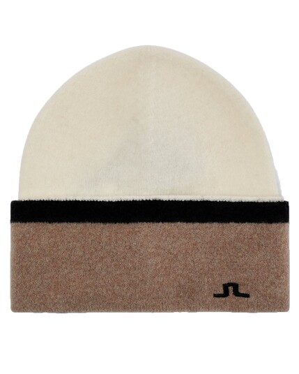 J.Lindeberg Teela Alpaca Mix Hat Tiger Brown