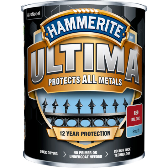 HAMMERITE ULTIMA SMOOTH SILVER 0,75L